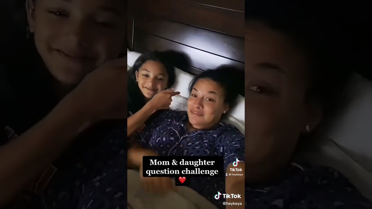 Get to know us || Mom & daughter questions challenge 😊 You should try it! 