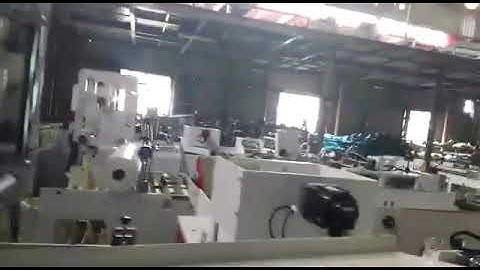 Chovyting high speed soft loop shopping bag making machine 100pcs/min