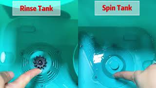 Position the Rinse & Spin Chambers