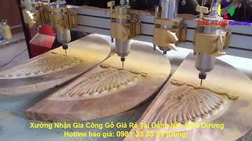 Địa Chỉ Gia Công Điêu Khắc Gỗ CNC Giá Rẻ