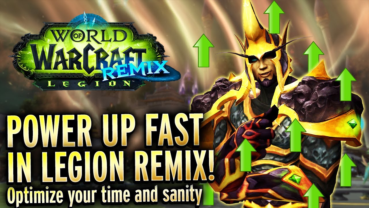 The FAST TRACK to Powering Up in the Legion Remix! Early Guide - YouTube
