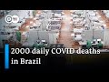 Coronavirus variant leads to surging death toll in Brazil | DW News