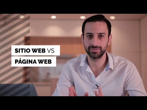 ¿Cuál es la diferencia entre un sitio web y una página web?