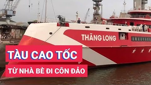 Sẽ có tàu cao tốc từ Nhà Bè đi Côn Đảo
