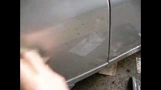 Как быстро снять клей молдинга с автомобиля? How quickly remove the glue molding from the vehicle?