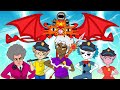 Red Siren Head and Team vs Police Team ( P1-6) - Meme Roblox Animation - GV Animations