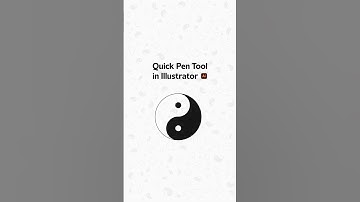 Quick pen tool in #illustrator #shorts
