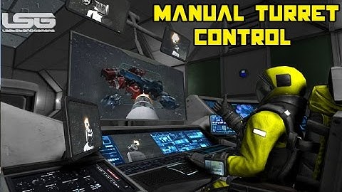 Space Engineers - Manual Turret Control & Placeable Asteroides