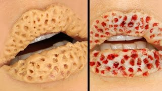 Трипофобия! Губы! / HalloweenXTRA 1 Трипофобия! Губы! / HalloweenXTRA 1