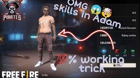 How to put skills in DJ Adam 🙂😎💯👍🎉🥳