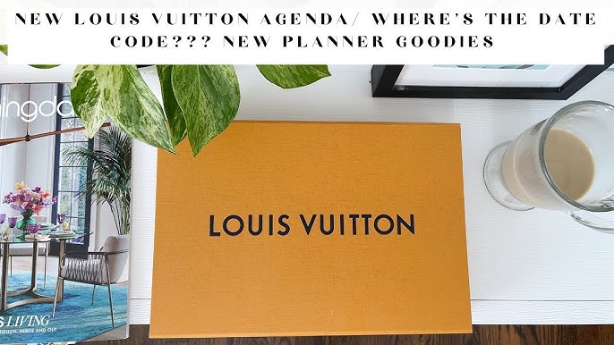 Authentic Louis Vuitton Monogram Agenda GM Day Planner Cover R20106 LV  16786 in Clothing, Shoes