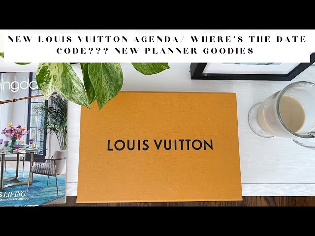 Louis Vuitton Agenda • lucindervention