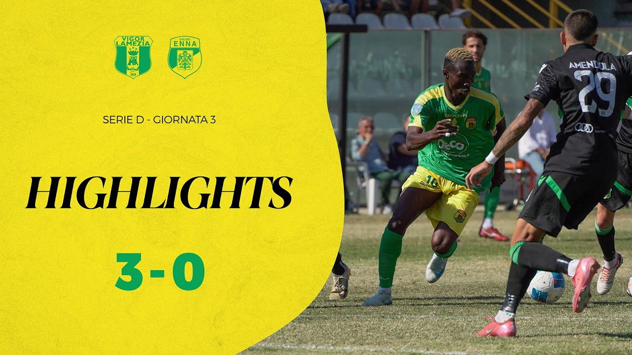 Vigor Lamezia-Enna: gli highlights