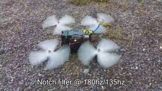Betaflight notch filter comparison