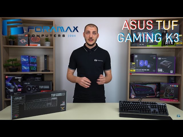 ASUS TUF GAMING K3 Billentyűzet Bemutató || Foramax Computers || #GAMER#ASUS#TUF  - YouTube