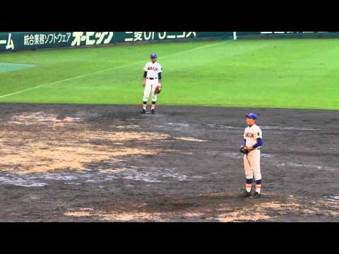 盛岡大付 松本裕樹投手(3年)2014年8月16日