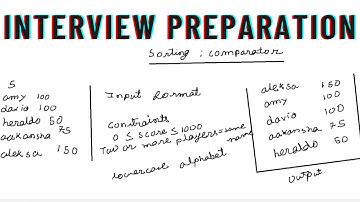 Sorting : Comparator | Hackerrank | Java