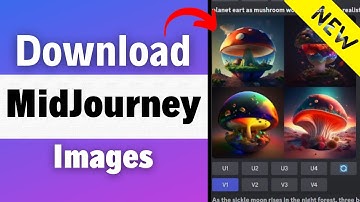 How to Download Midjourney Images: How to Save Images from Midjourney 2023