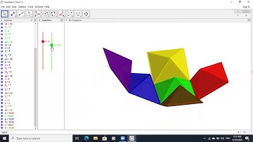 Volume of pyramid .Geogebra tips(Part-II)