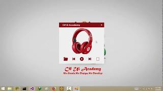 C# - Designing an Mp3 Player in Winform App screenshot 4