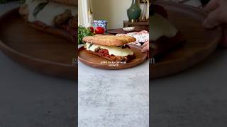 Grilled Chicken Parmesan Sandwich #recipe #chicken #easyrecipe