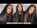 Hmm Human Hair Blend??! | Sensationnel Human Hair Blend Butta HD Lace Front Wig - STRAIGHT 32