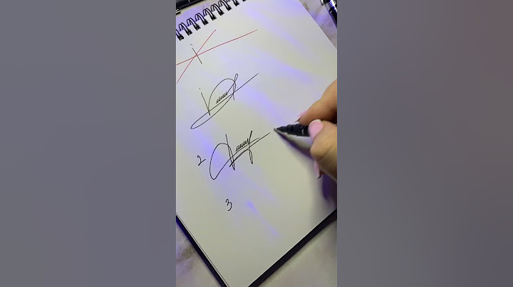 How to sign the letter  I?❤️ | Signature ideas