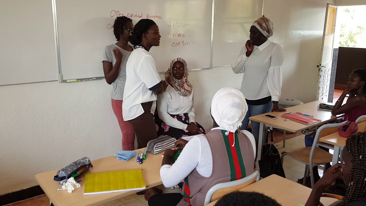 Teaching basic Interview and Journalism skills.