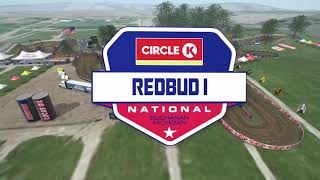 2020 RedBud National - Animated Track Map