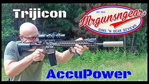 Trijicon AccuPower 1-4x24 RS24 Scope Review (HD)
