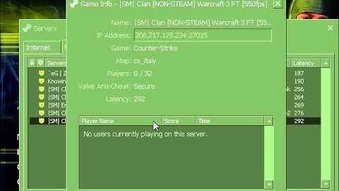 How to join a Server in CS 1.6