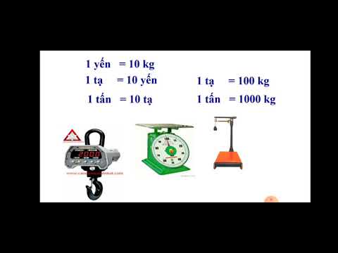 Lớp 4 - Tuần 4 - Toán - Số tự nhiên_ Bảng đơn vị đo khối lượng - Yến, tạ, tấn