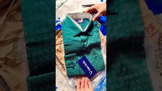 Unboxing Allen solly shirt from flipkart 🤌🏻Comment for link #fashion #trending #unboxing #flipkart
