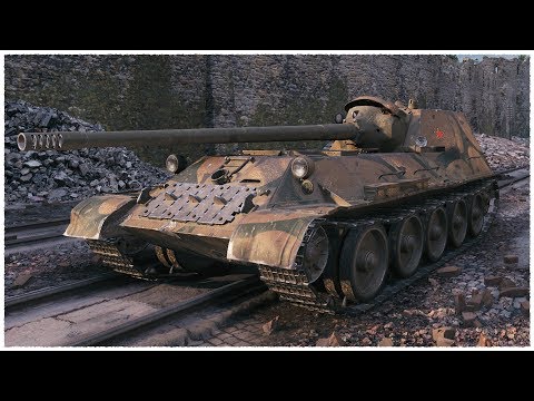 Видео: E 25 ТАК НЕ СМОЖЕТ • СУ-100М1 WoT Gameplay