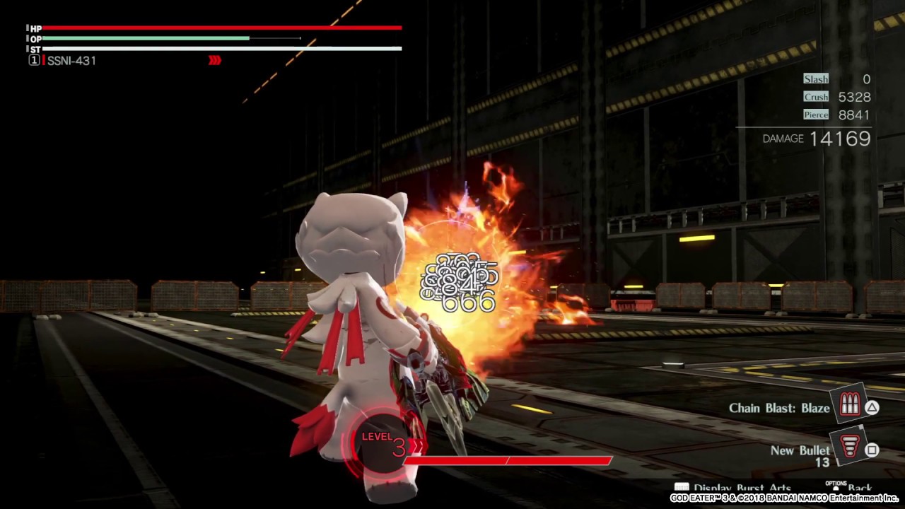 GOD EATER 3 OP Recovery Assault Bullet Damage Test YouTube