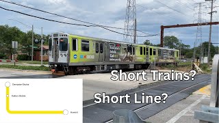 Why is the Yellow Line like this?