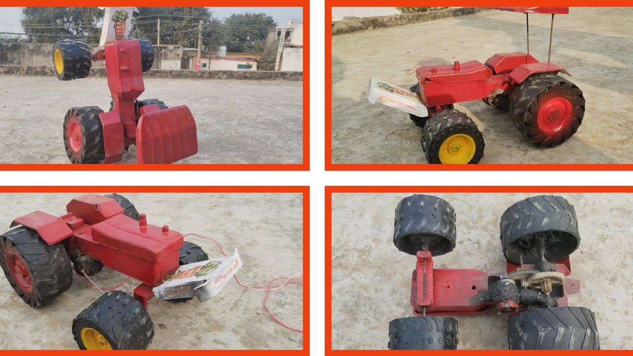 Finally Apne sawraj tractor mein gear motor fix kar de or new bumper bhi laga diya 