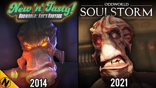 Oddworld: Soulstorm vs Oddworld: New 'n' Tasty | Direct Comparison