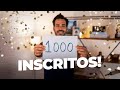 Primeiros 1000 inscritos e as 4 coisas que eu aprendi no Youtube