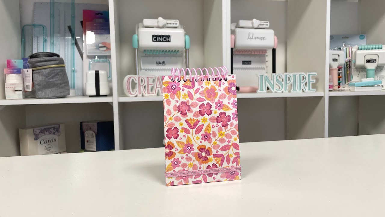 LIBRETA UTILIZANDO LA SPIRAL PUNCH / ENCUADERNACIÓN