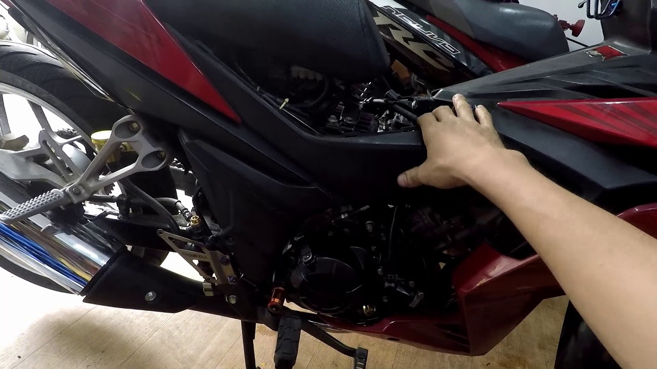 Độ Pô Xăng Lửa Exciter 150 Tại Decal Bình Dương