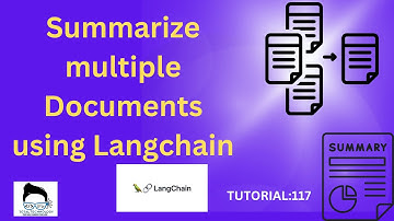 Summarize multiple documents using LangChain |Tutorial:117