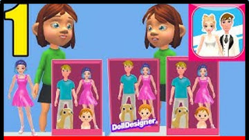 DOLL DESIGNER! game MAX LEVEL 👗👸🌈 Gameplay All Levels Walkthrough iOS, Android New Game ScorePro
