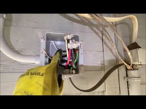 Электрик из США. Монтаж розетки для Теслы. Кабель 16кв.мм по меди.