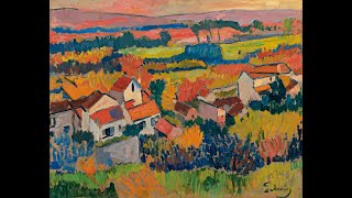 André Derain (French, 1880-1954) - Landscape paintings by André Derain, co-founder of Fauvism