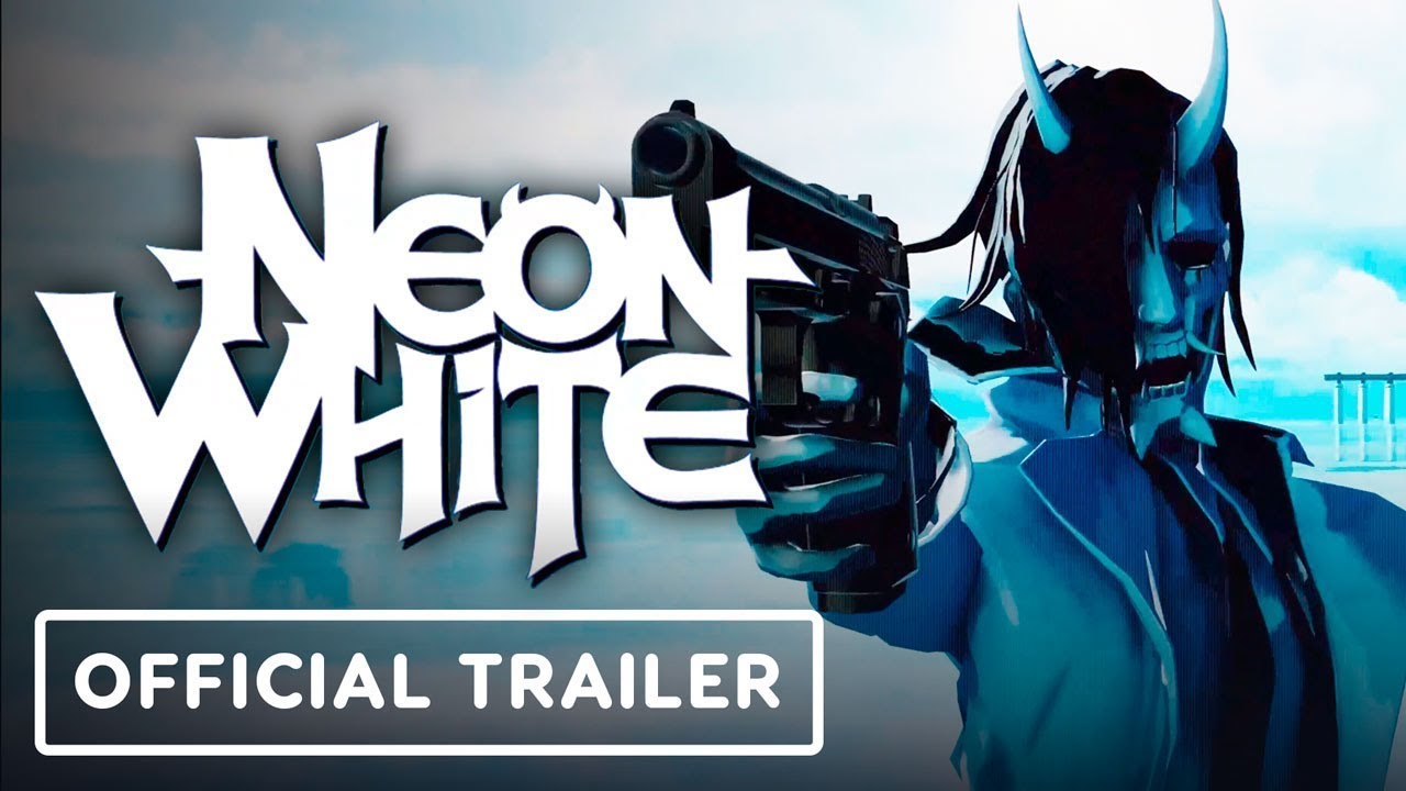 Neon White, the stylish speedrunning FPS for Switch and PC