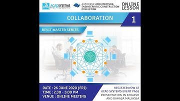 Acad Systems Revit Advanced Lesson 1 : Collaboration