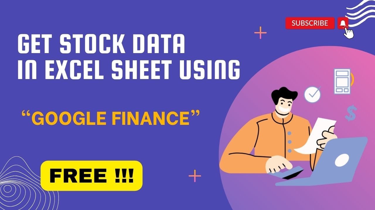 How To Get Stock Data In Excel Using Google Finance Easy Tutorial How To Get Stock Data In Excel Using Google Finance Easy Tutorial