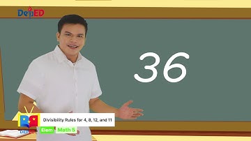 Grade 5 Math Q1 Ep3: Divisibility Rules for 4, 8, 12 and 11