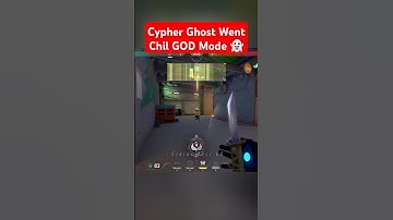 Cypher’s Ghost Went Chill God Mode 👻💥 #valorantclips #valorantshorts #valorantace